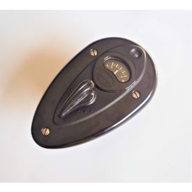   Gyújtáskapcsoló ampermérős 8A (+), eredeti, felújított, fekete, Jawa, ČZ