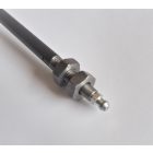 Tengelycsavar, 105 mm hátsó villa tengely zsírzófejjel, Jawa, ČZ