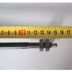 Tengelycsavar, 105 mm hátsó villa tengely zsírzófejjel, Jawa, ČZ