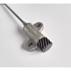 Kilométerspirál hajtókerék (motor), 14 fogú, hossz: 178mm, Ø6mm, eredeti, ČZ 125/175