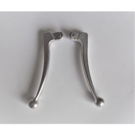   Kormánykar, golyós végű, alumínium, nem polírozott, Jawa, ČZ