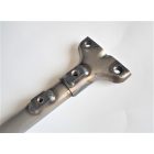 Utaslábtartó támasz, komplett, vázra hegeszthető, Jawa Kyvacka, Panelka