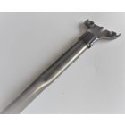 Utaslábtartó támasz, komplett, vázra hegeszthető, Jawa Kyvacka, Panelka