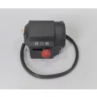 Kormánykapcsoló - vészleállítóval, jobb oldali, műanyag, Jawa 634-640