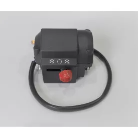   Kormánykapcsoló - vészleállítóval, jobb oldali, műanyag, Jawa 634-640