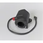 Kormánykapcsoló - vészleállítóval, jobb oldali, műanyag, Jawa 634-640