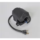 Kormánykapcsoló - vészleállítóval, jobb oldali, műanyag, Jawa 634-640