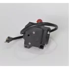 Kormánykapcsoló - vészleállítóval, jobb oldali, műanyag, Jawa 634-640