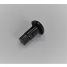 Ampermérős gyújtáskapcsoló kulcsfedél, fekete, műanyag, Jawa, ČZ