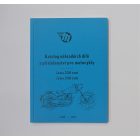 Alkatrész-katalógus JAWA 250/350 PERAK - cseh nyelvű, A5 formátumú, 116 oldal