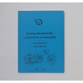   Alkatrész-katalógus JAWA 250/350 PERAK - cseh nyelvű, A5 formátumú, 116 oldal