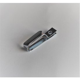   Rögzítő az első fékbowden és sárvédő közé, galvanizált, Jawa 634