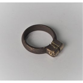   Karburátor szorító bilincs, sárgaréz, nem polírozott, Jikov 2924, 2922 karburátorhoz, Jawa Perak, OHC