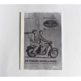   Műszaki leírás és használati útmutató, üzemeltetési és karbantartási kézikönyv JAWA-ČZ 125 typ 355, 175 typ 356 - lengyel nyelvű A4 formátumú, 32 (64) oldal