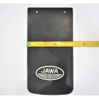 Sárvédő gumi, fehér JAWA emblémával