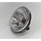 Fényszóró, H4 halogén, krómozott keret, Jawa 640