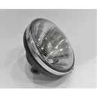 Fényszóró, H4 halogén, krómozott keret, Jawa 640
