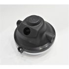 Fényszóró, H4 halogén, krómozott keret, Jawa 640