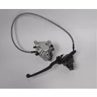 Fékrendszer komplett, főfékhenger, fékcső, kétdugattyús munkahenger, fékpofák Jawa 638-640