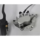 Fékrendszer komplett, főfékhenger, fékcső, kétdugattyús munkahenger, fékpofák Jawa 638-640