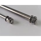 Kerék tengelyek, "féldobos" kerékagyhoz, korrózióálló, polírozott, Jawa-ČZ 250/350