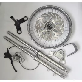   Első villa + kerék, tárcsafékkel, Jawa 634 / 638 / 639 / 640