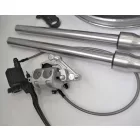 Első villa + kerék, tárcsafékkel, Jawa 634 / 638 / 639 / 640