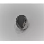 Fényszóró csavar, alumínium, polírozott, Jawa 1956---