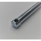 Hátsó kerék tengely anyával, alumínium lengőkarhoz, galvanizált, ČZ 472