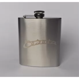 korrózióálló laposüveg, 200 ml, logo Cezeta