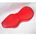 Ülés, műbőr, piros, Jawa, ČZ