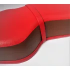 Ülés, műbőr, piros barna, Jawa, ČZ