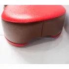 Ülés, műbőr, piros barna, Jawa, ČZ