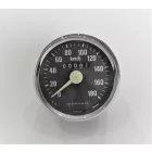 Kilométeróra, 180 km/h, krómozott keret, fehér mutató, Jawa 634-640