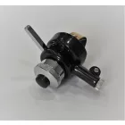 Vonófény kapcsoló kapcsoló + BOSCH horn kormányra, fekete, Jawa SV, OHV