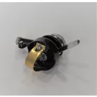 Vonófény kapcsoló kapcsoló + BOSCH horn kormányra, fekete, Jawa SV, OHV