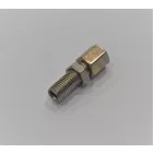 Bowden állító csavar anyával, acél, M6x0,75x15mm, Jawa Babetta