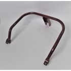 Motorblokk védő, acél, fényezett, piros, Jawa 350 Kyvacka, Panelka