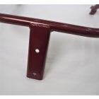 Motorblokk védő, acél, fényezett, piros, Jawa 350 Kyvacka, Panelka