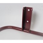 Motorblokk védő, acél, fényezett, piros, Jawa 350 Kyvacka, Panelka