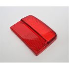 Hátsó lámpa üveg, piros plexi, Jawa 638-640