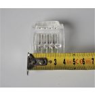 Hátsó lámpa burkolat, üveg, Jawa 1954---