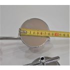Hátsó visszapillantó tükrök. Jobb + Bal kerek M10x1,25 RH, krómozott, Jawa, ČZ