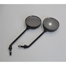   Hátsó visszapillantó tükrök. Jobb + Bal kerek M10x1,25 2RH, műanyag, Jawa, ČZ