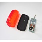 Hátsó lámpa, narancssárga-piros, PAV 40 utánfutó, ČZ