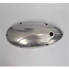 Kuplung oldali motorfedél, bal, elektrokémiai polírozással, Jawa 500 OHC