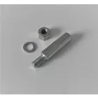 Berúgókar rögzítőék alátéttel és anyával M7, 9,3x45mm, Jawa 50