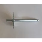 Pedáltengely, 26 fogú, 227 mm, galvanizált, Jawa Babetta 207