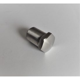   Csavar első villához, korrózióálló/polírozott, Jawa 175 Special, Villiers