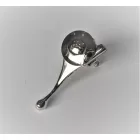 AMAL gázkar, jobb oldali, kormányra 22mm, nikkelezett